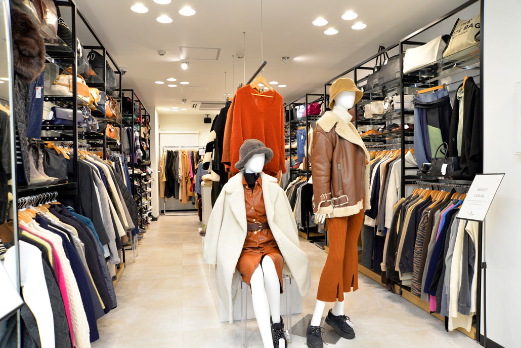 セカンドストリート新宿2号店のハイブランド売場