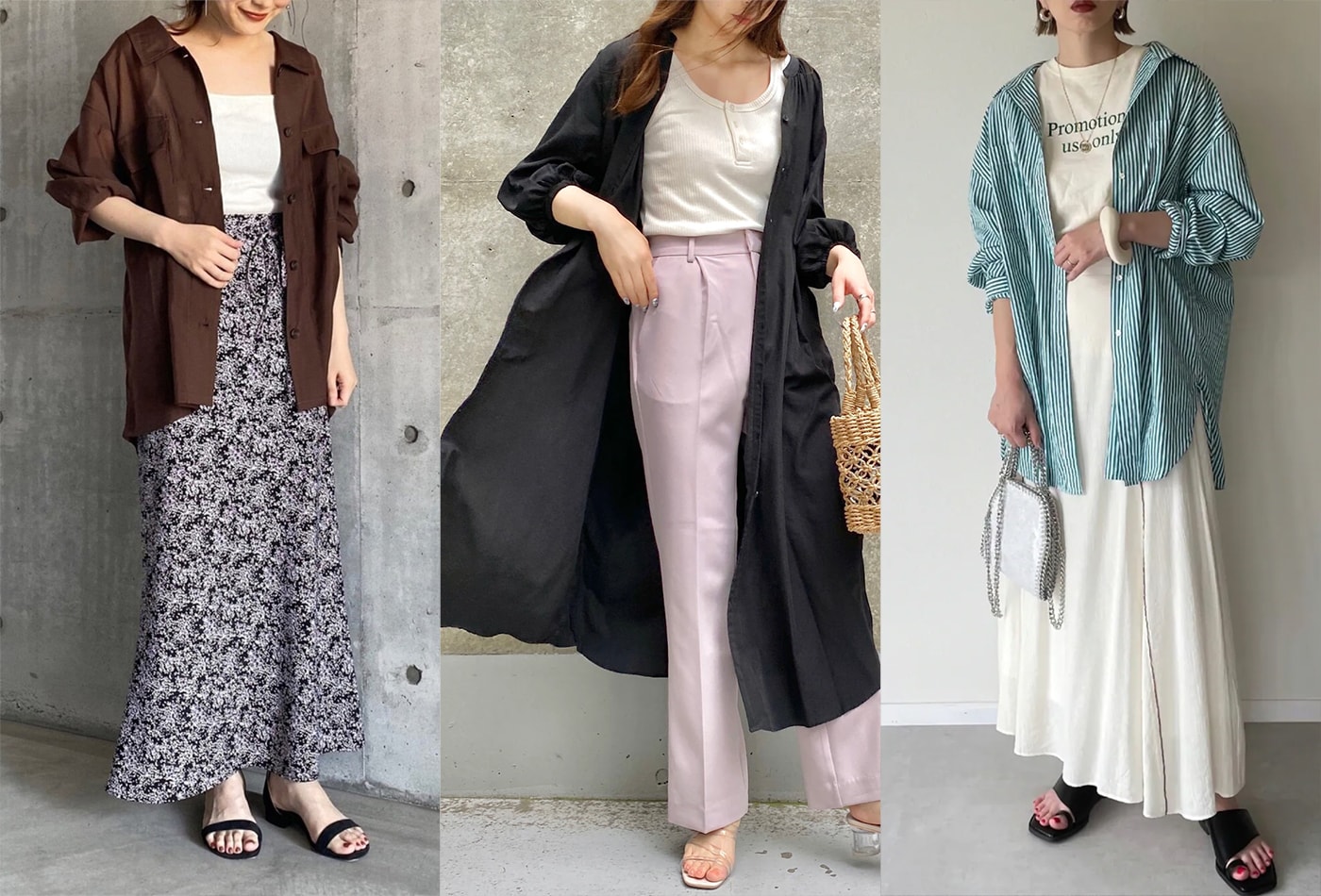 What do you do with summer haori?23 women's outfits that can protect ...