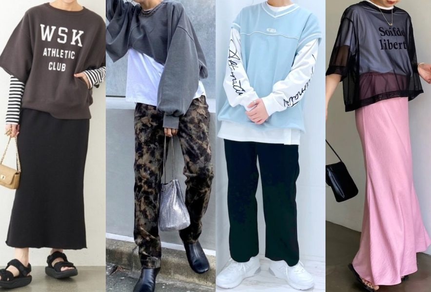 Tシャツの重ね着 レディースコーデ集 ダサ見えしない着こなしテクも解説 2nd Style