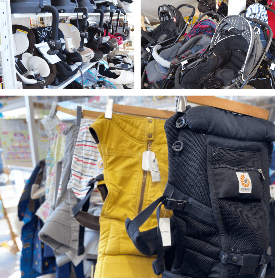 キッズコーナーの売場画像①
