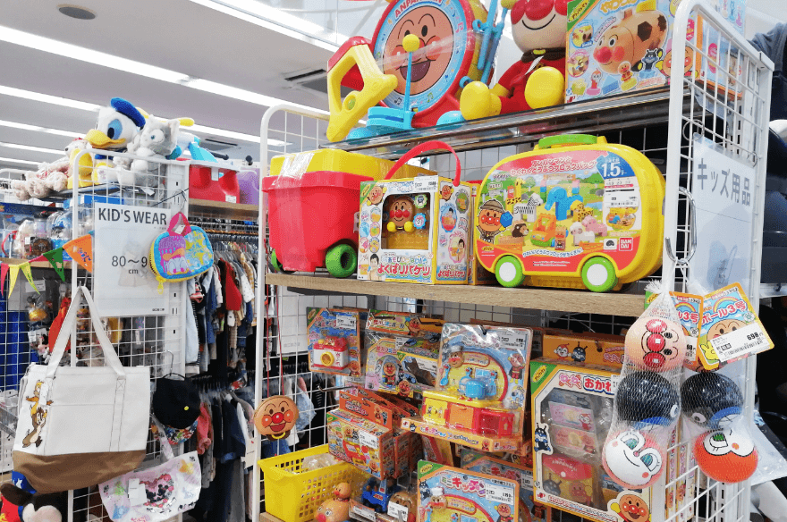キッズのおもちゃ売場