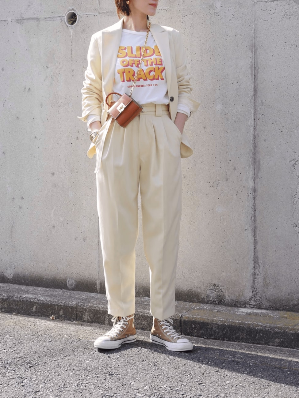 セットアップ×ロンT