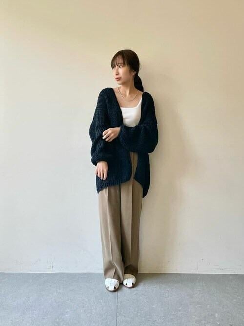 きれいめパンツでバランスを取る