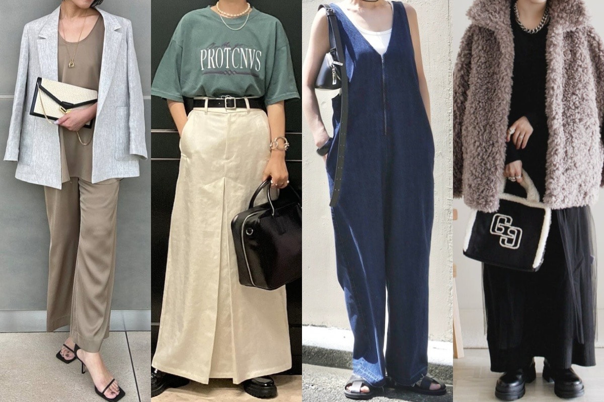 厳選!! レディース カジュアル系 ファッション 40枚 セット まとめ売り *1211* 古着 卸 まとめ まとめて 大量 いろいろ 洋服 業販 リラックス感と女っぽさのバランスがカギ！大人カジュアルコーデまとめ