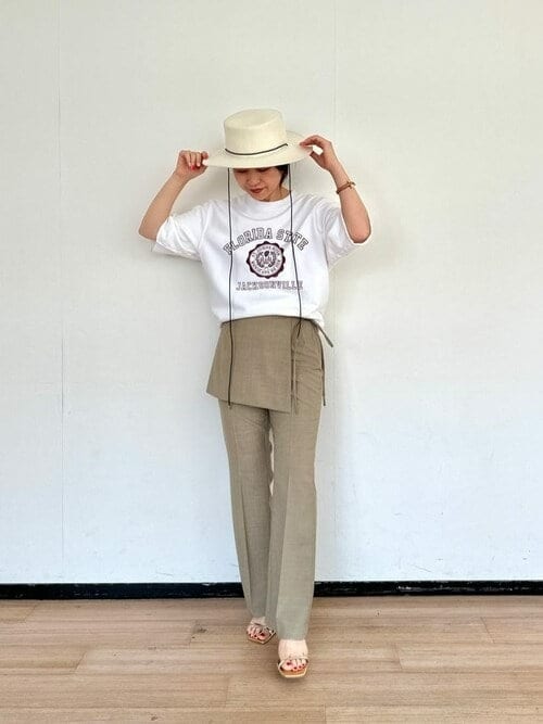 4. レイヤードパンツでトレンド感のある装いを狙う