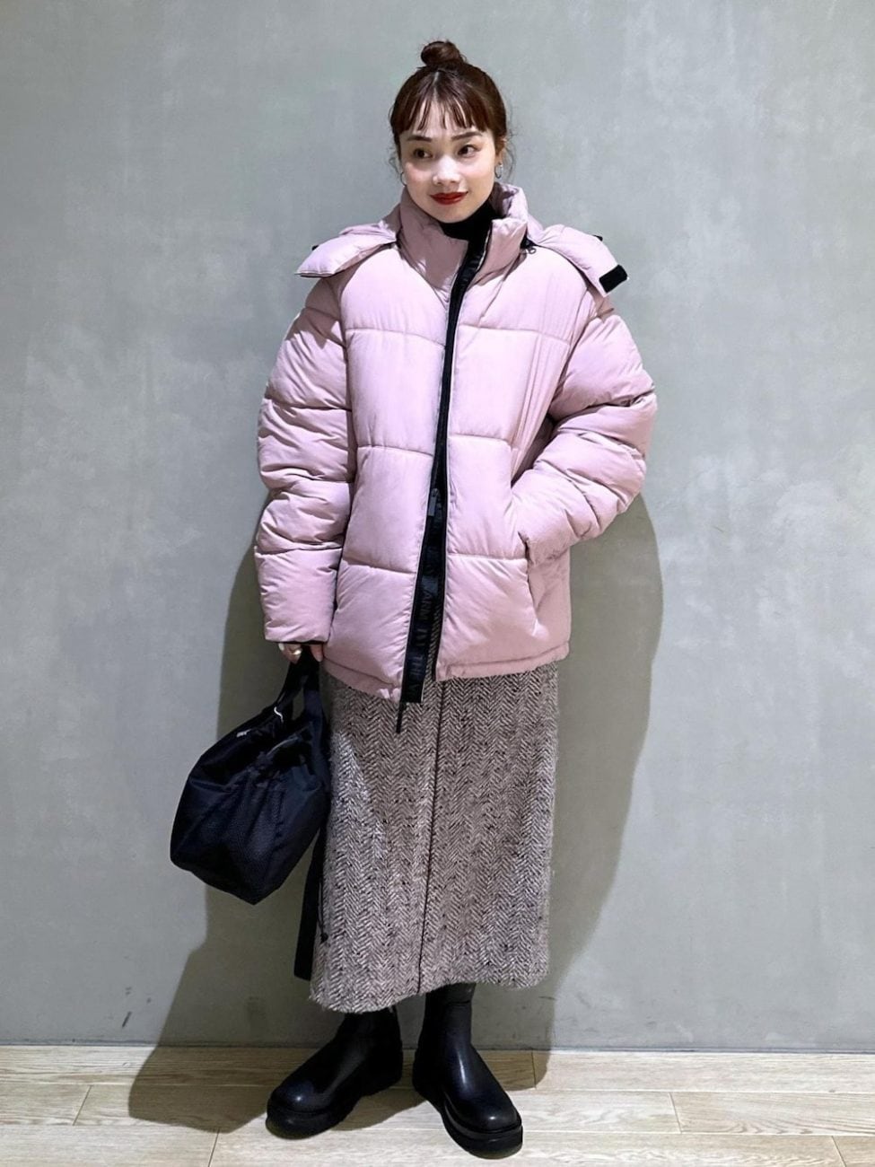 気温5度の［街ブラ］の服装