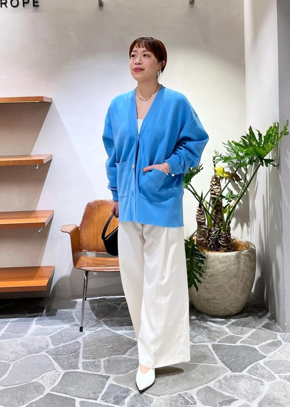 ［1］カバー力に優れたカーディガンを主役に