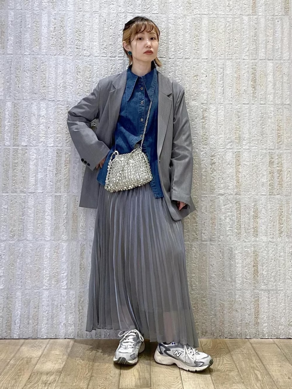 ［1］コーデ全体のメリハリを意識する