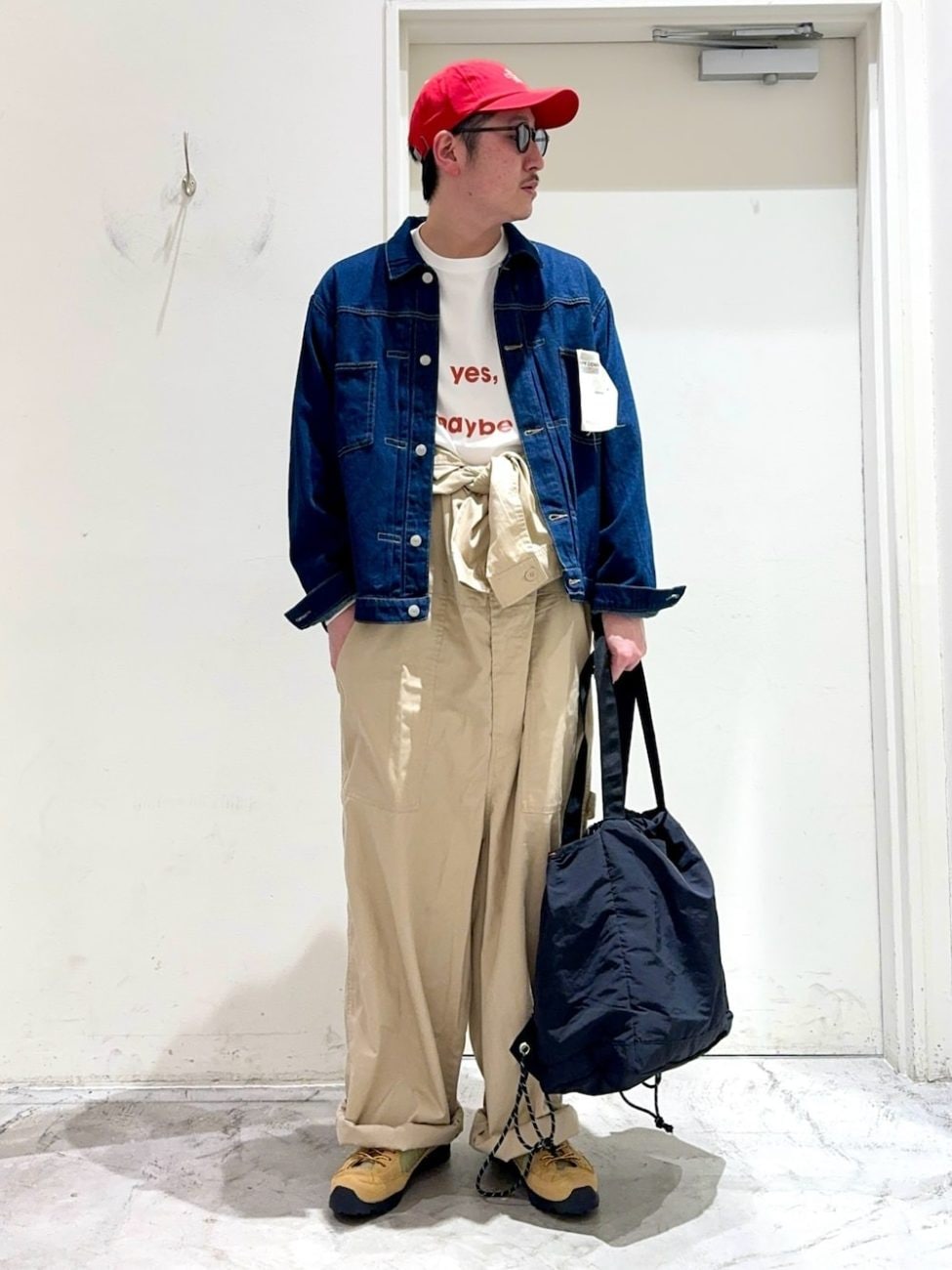 ▼ジャンプスーツとジージャンでトレンドライクに