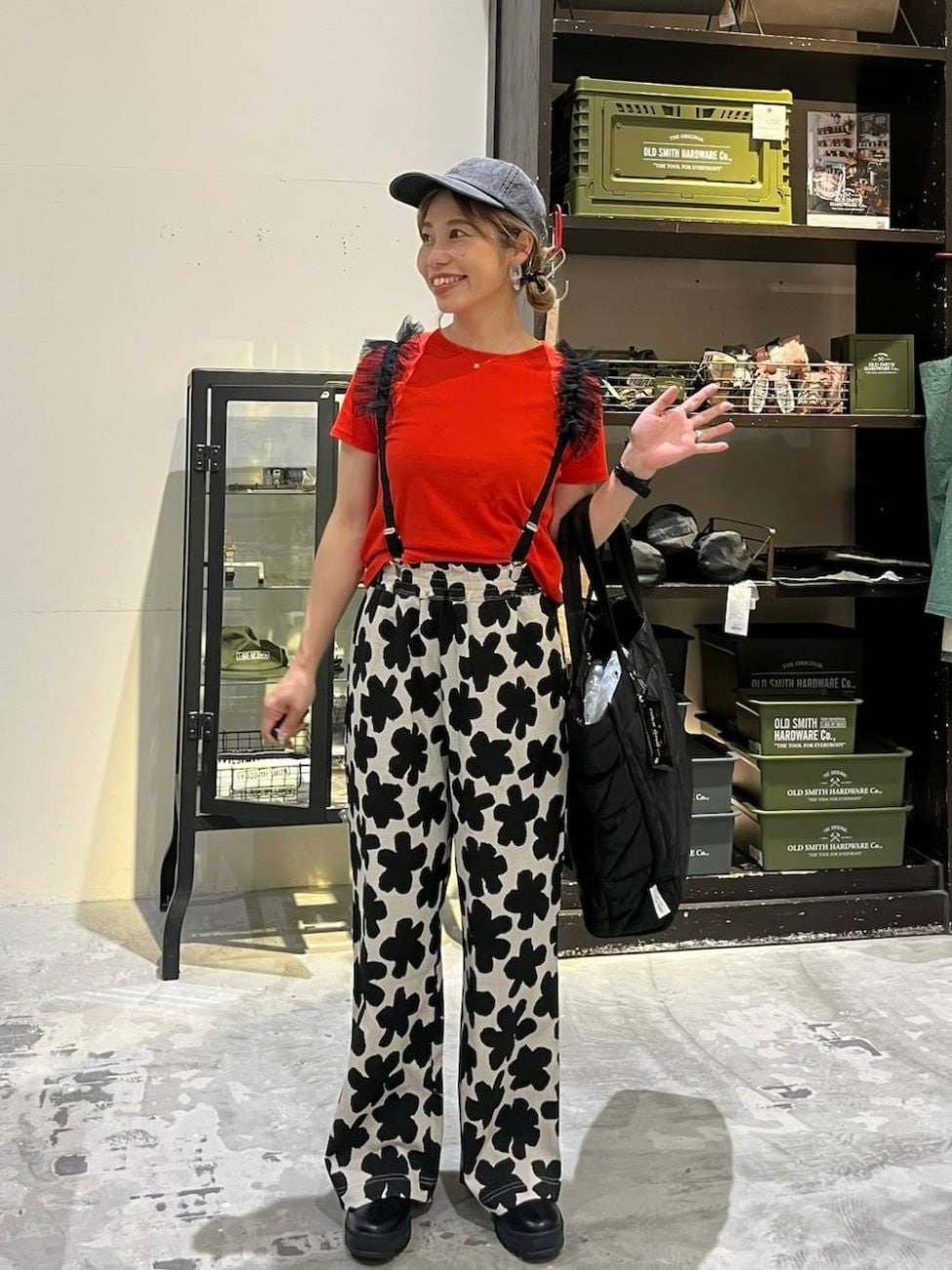 ▼40代の春コーデ×ディズニー