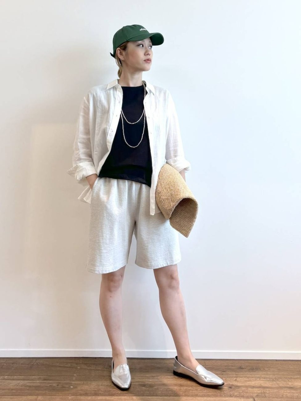 ▼40代の春コーデ×スポーツ観戦