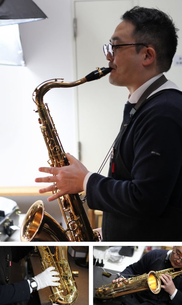 楽器の修理・メンテナンスも行うセントラルバイヤー