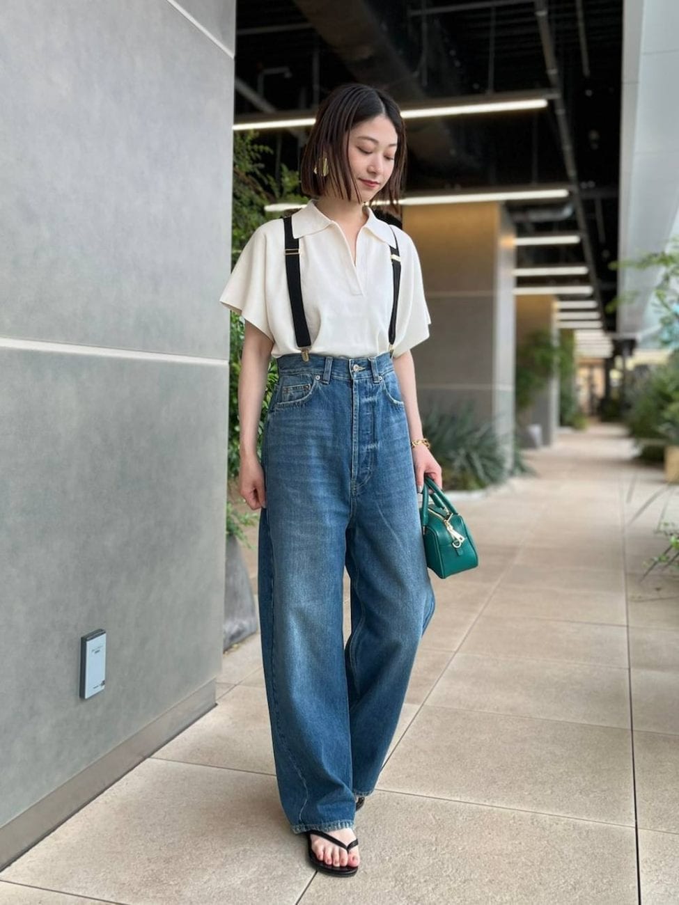 ▼サスペンダーでスタイリッシュに