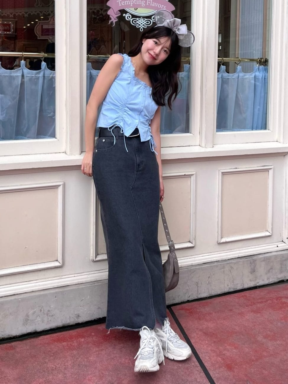 ▼夏のディズニーにぴったりなデニムコーデ