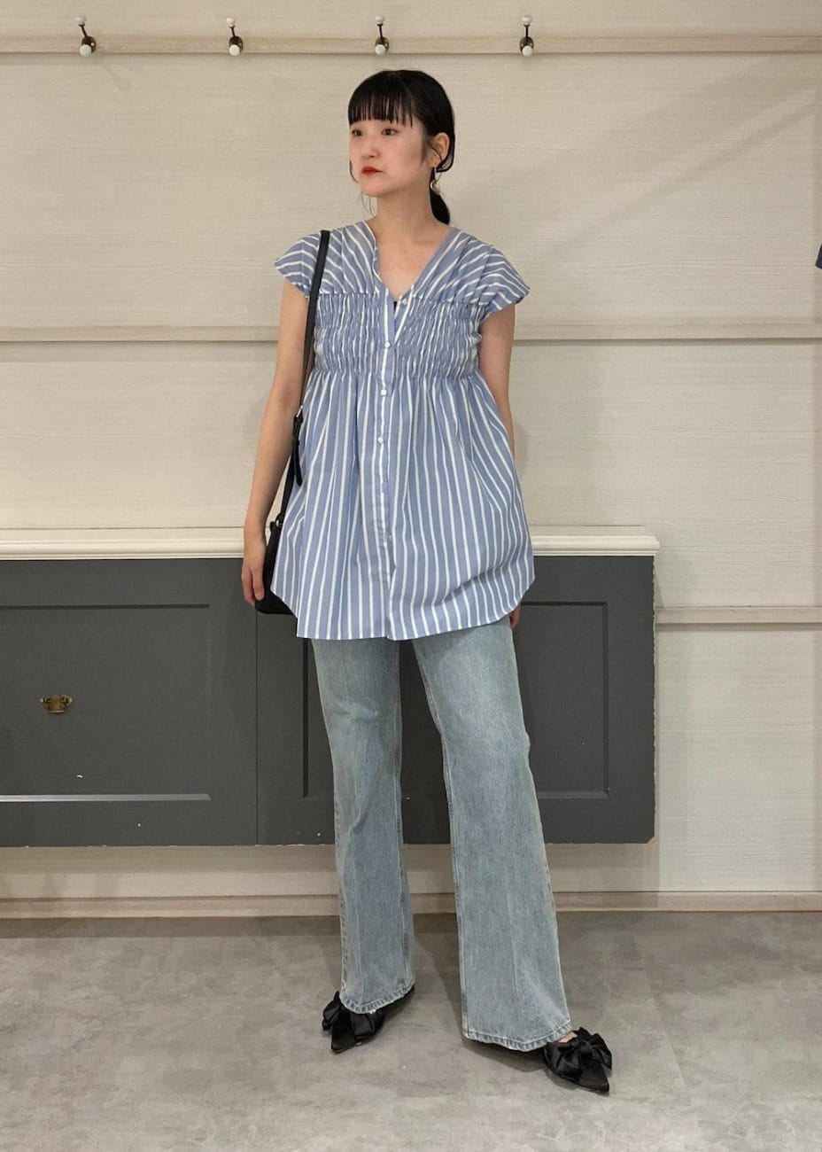 ▼同系色で統一して清涼感アップ