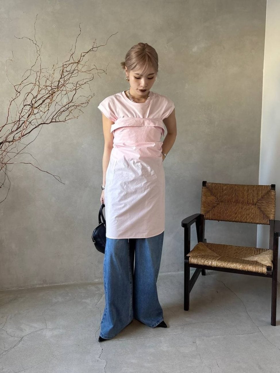 ▼優しげなピンクで柔和な雰囲気に