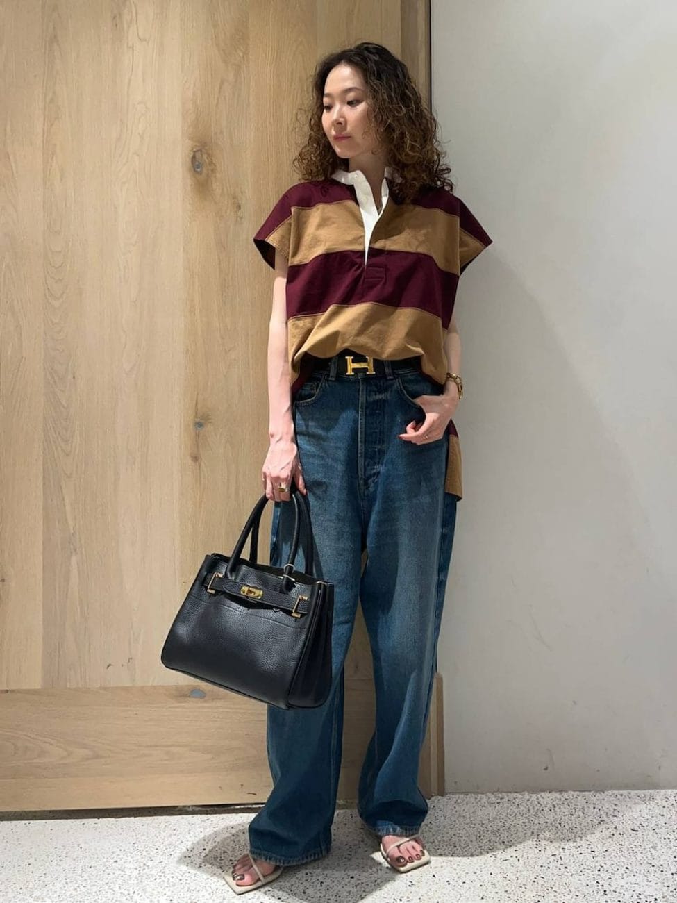 ▼雰囲気抜群なメンズライクコーデ