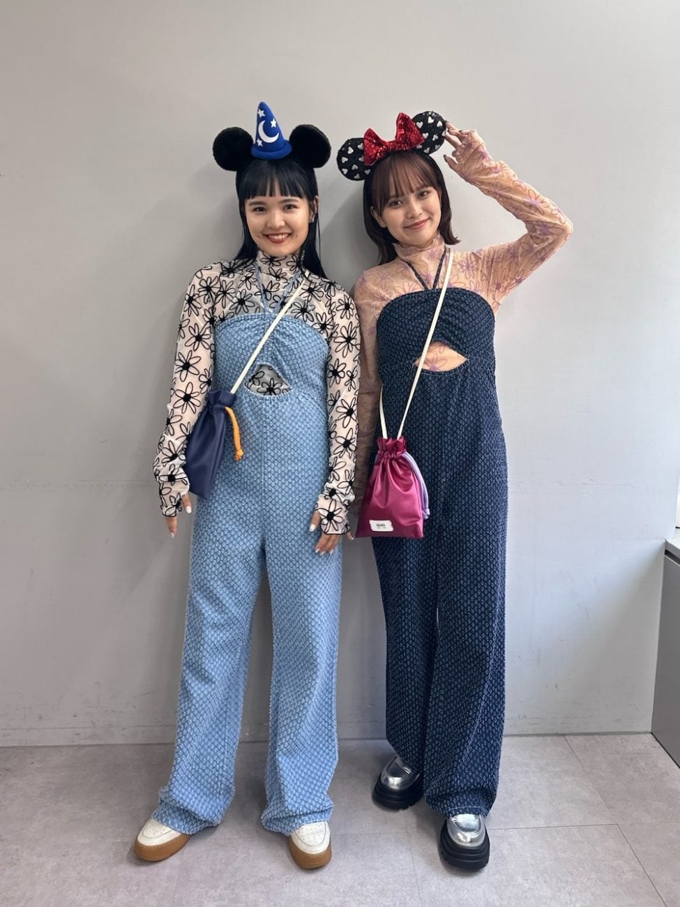 秋のディズニーでお揃いコーデにトライ