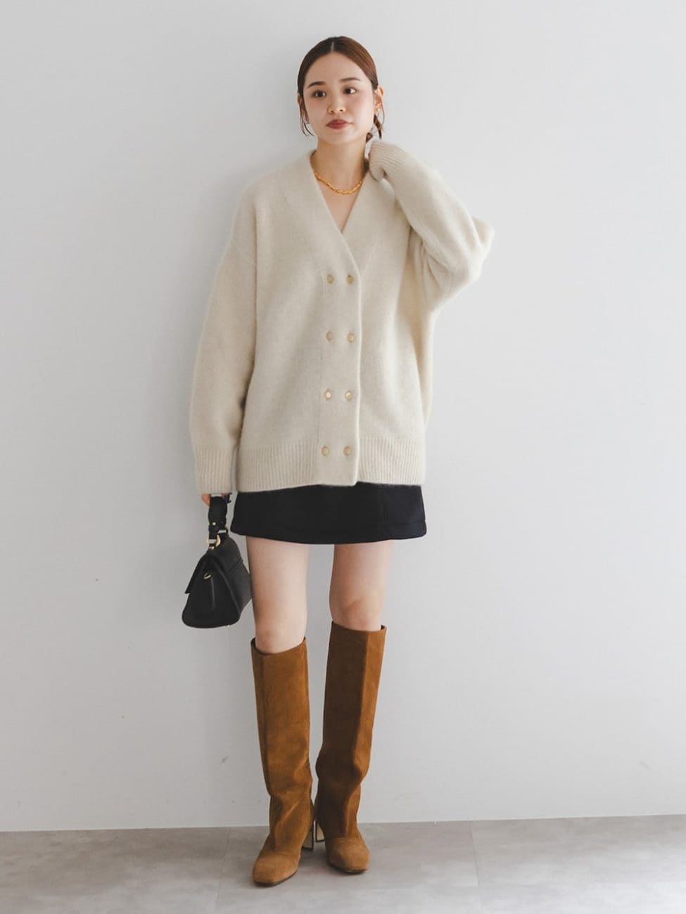 ▼ロングブーツなら即秋コーデが叶う