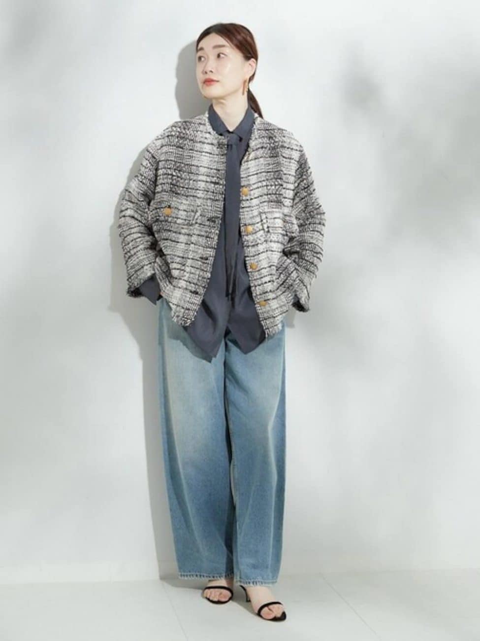 ▼大人カジュアルな着こなしを狙う