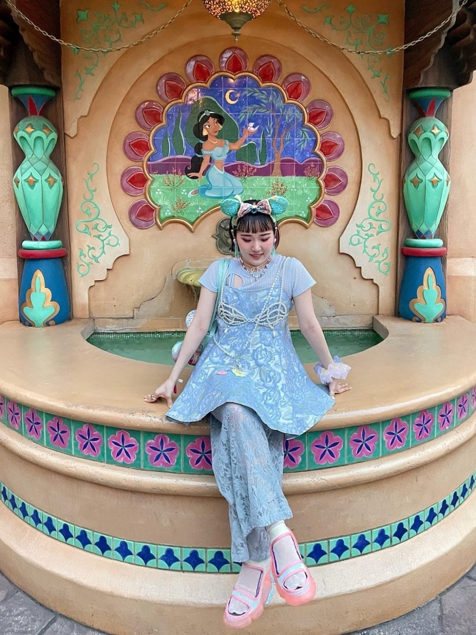 秋のディズニーでバウンドコーデを満喫