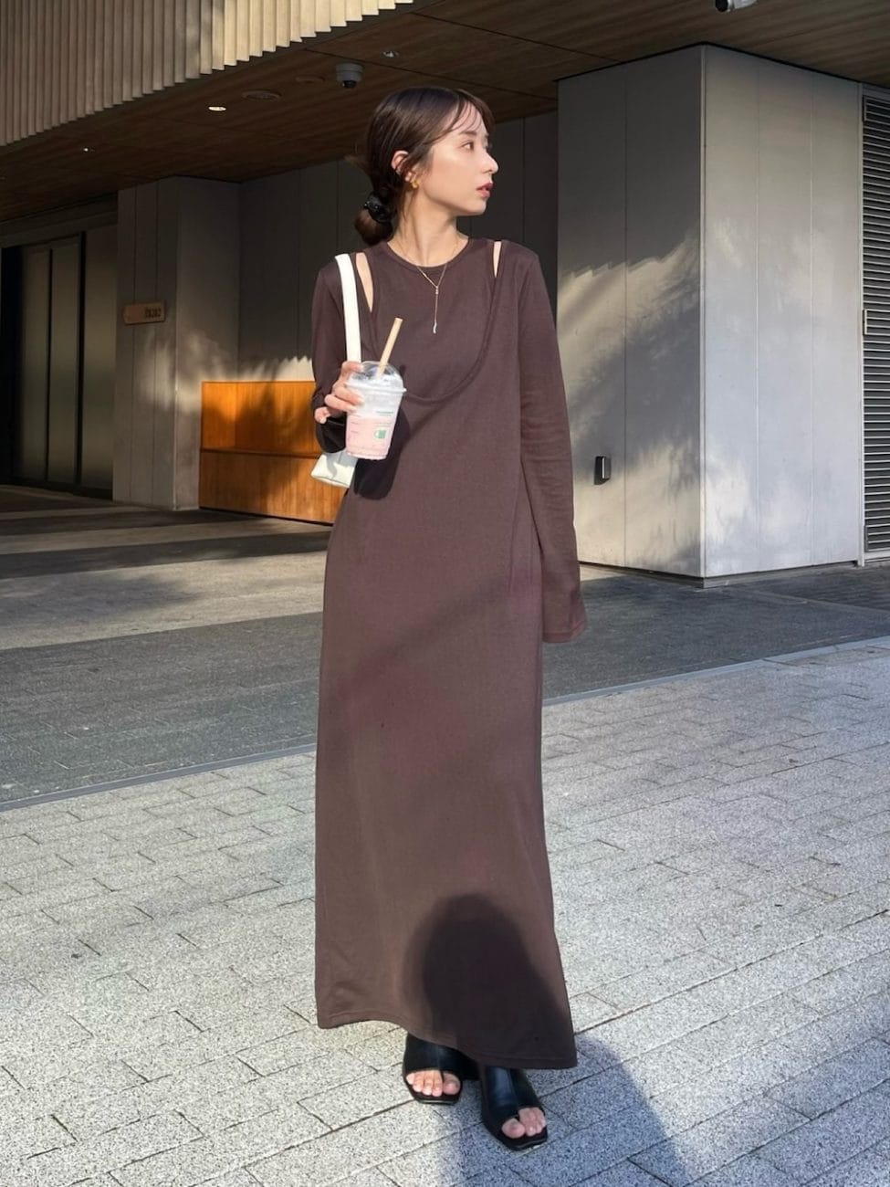 ▼秋らしい色味で即秋コーデが完成