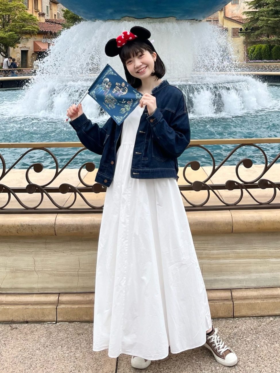 肌寒さ対策にジャケットをプラス