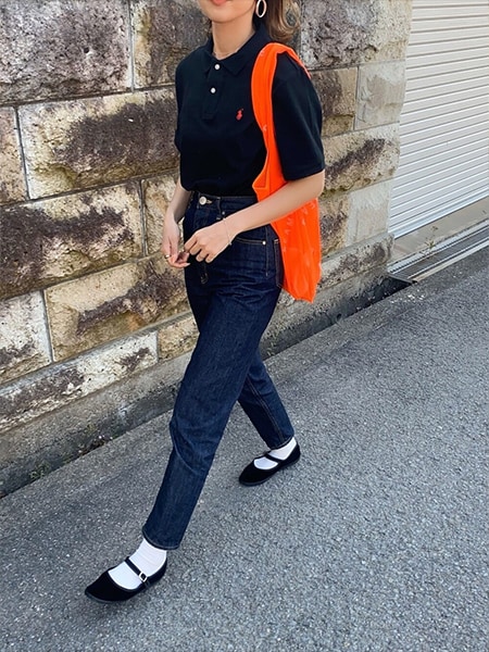 〈POLO RALPH LAUREN ポロ ラルフローレン〉のポロシャツ