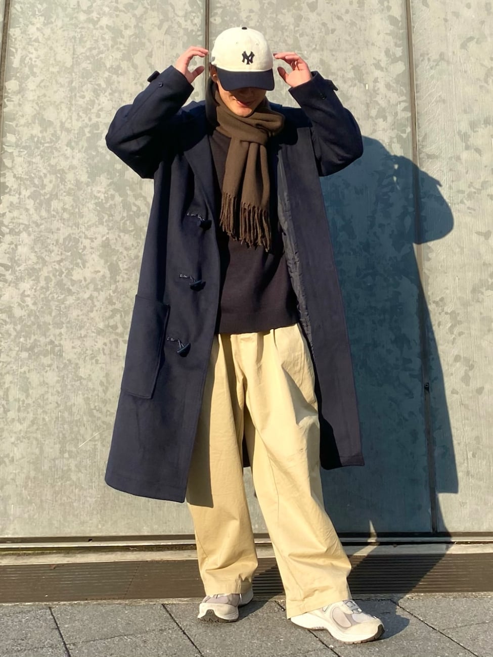 オーバーサイズダッフルコート