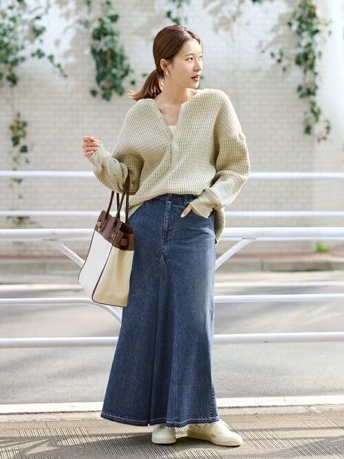 ▼スカート|ディテールで魅せるレディな装い