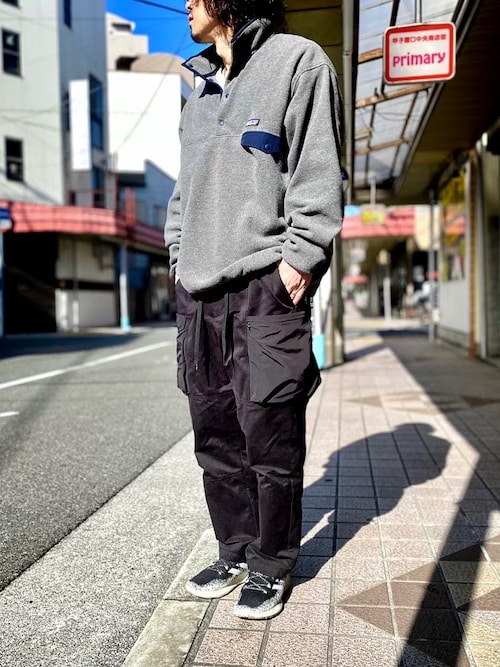 シンチラフリースでゆるっとスタイル