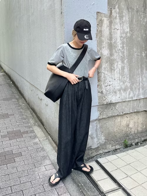 シンプルな夏スタイル