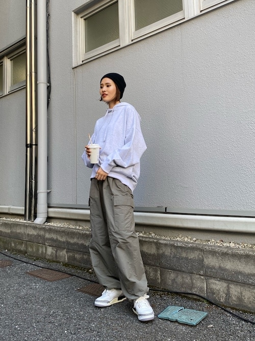 ▼30代・40代にも!定番にしたいフーディコーデ
