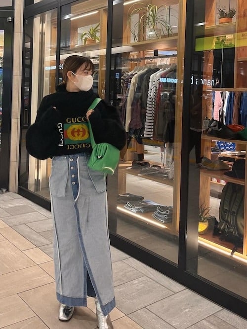4. GUCCIの「スウェット」コーデ
