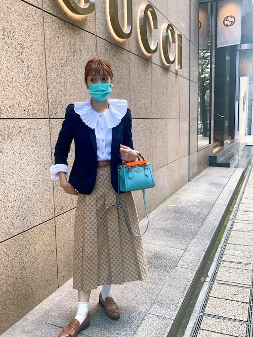 7. GUCCIの「スカート」コーデ