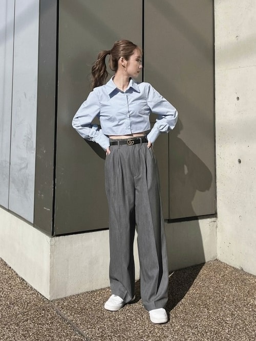 6. GUCCIの「ベルト」コーデ