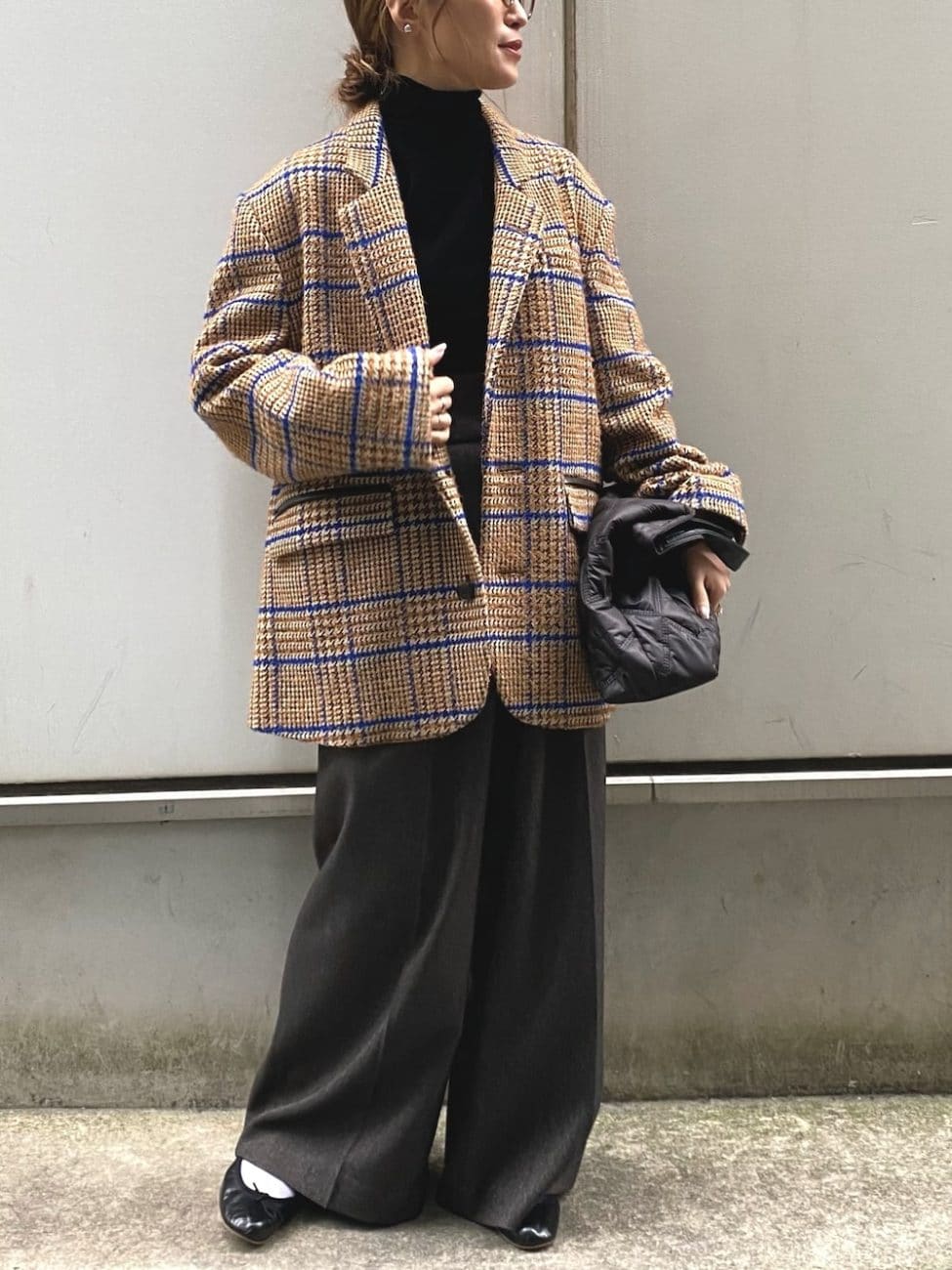 ［11］チェックを活用した秋の大人カジュアルスタイル