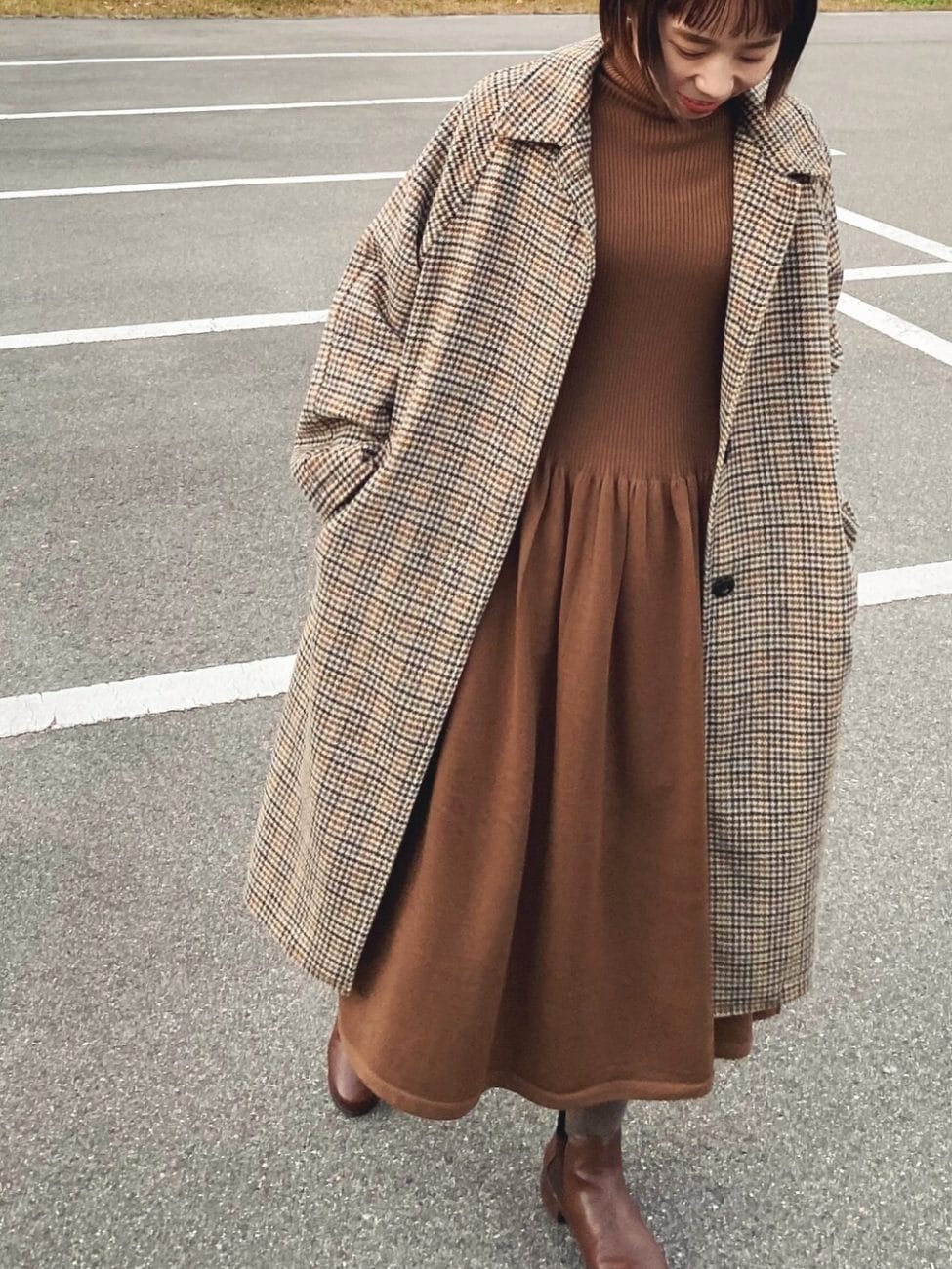 ［3］女性らしくしたい日はワンピースに頼って