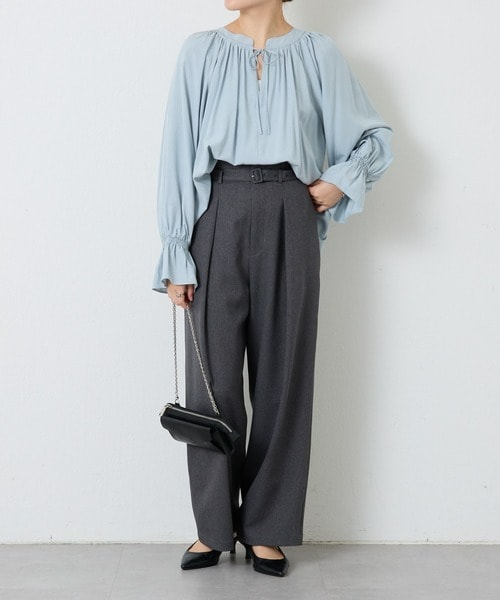 ▼40代×秋冬|ホテルランチの服装