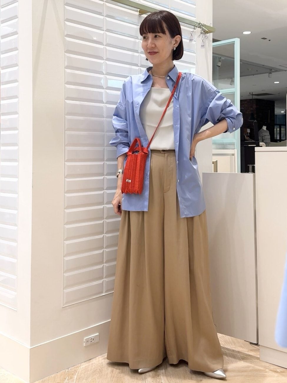 ▼ナチュラルであたたかみの感じられる色使いが好印象!
