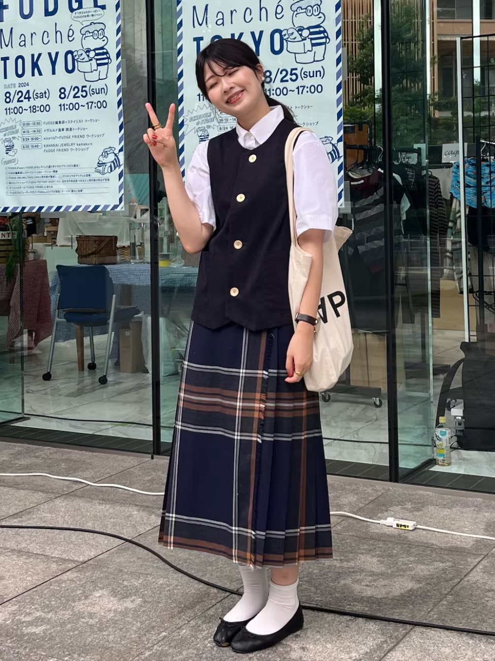 ▼ベストオンで今っぽいトラッドスタイルに