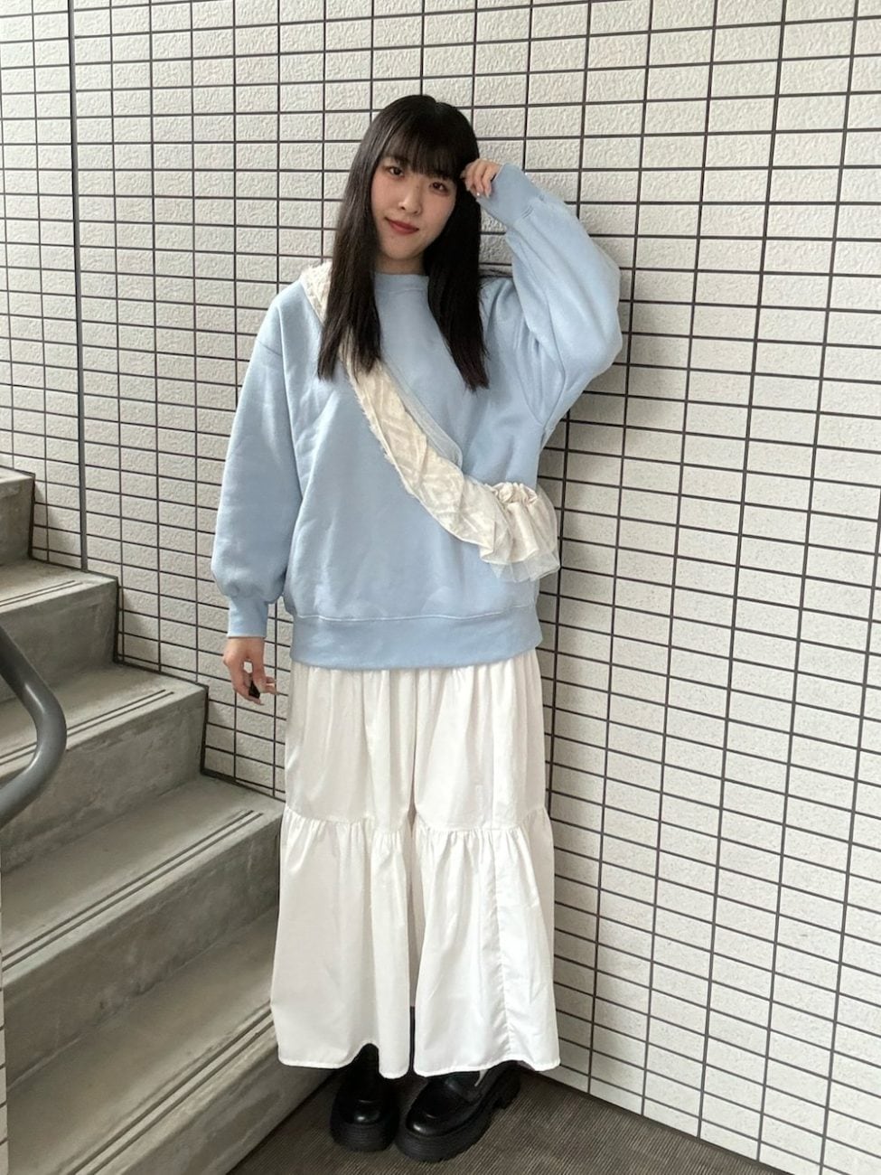 ▼お花見コーデ|スカート