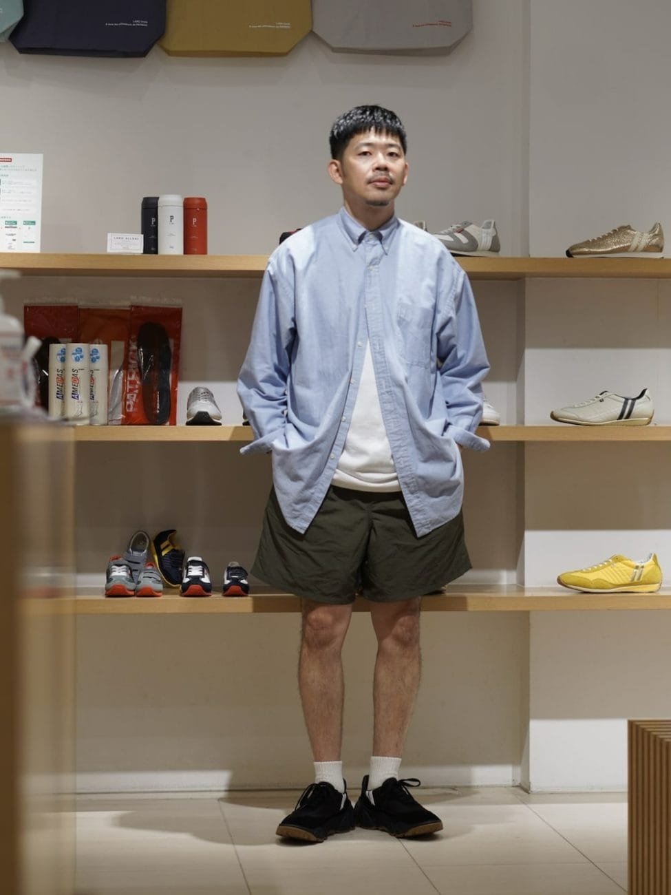 ▼長袖シャツで秋仕様にチェンジ