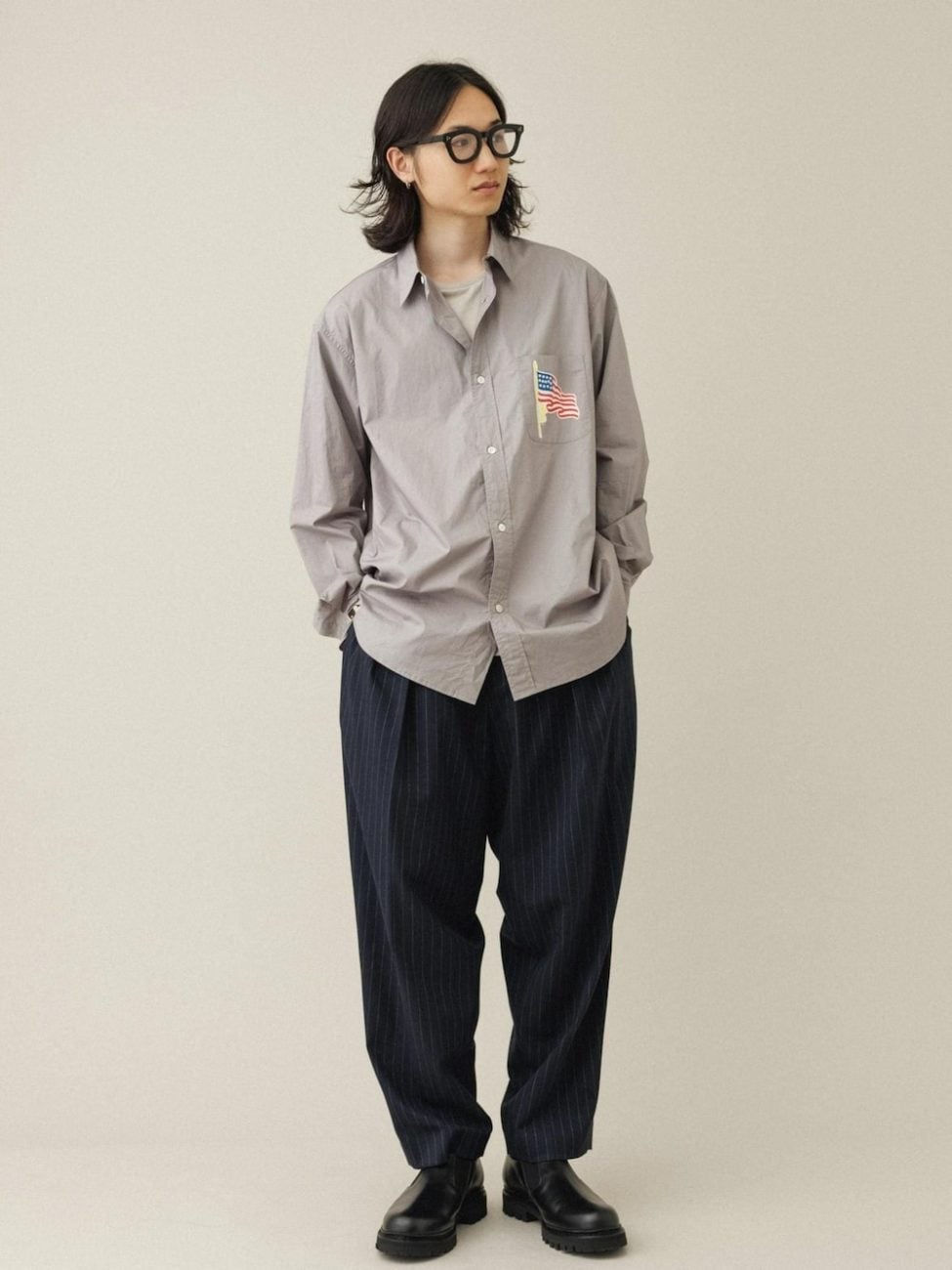 ▼トップスのデザインを引き立てる