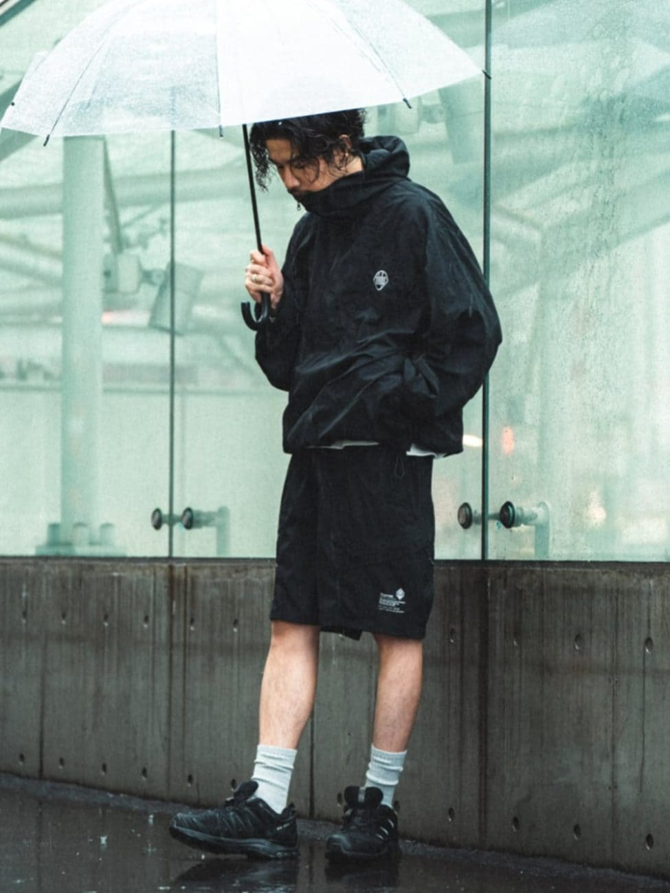 ▼ナイロンショーツで雨でも快適