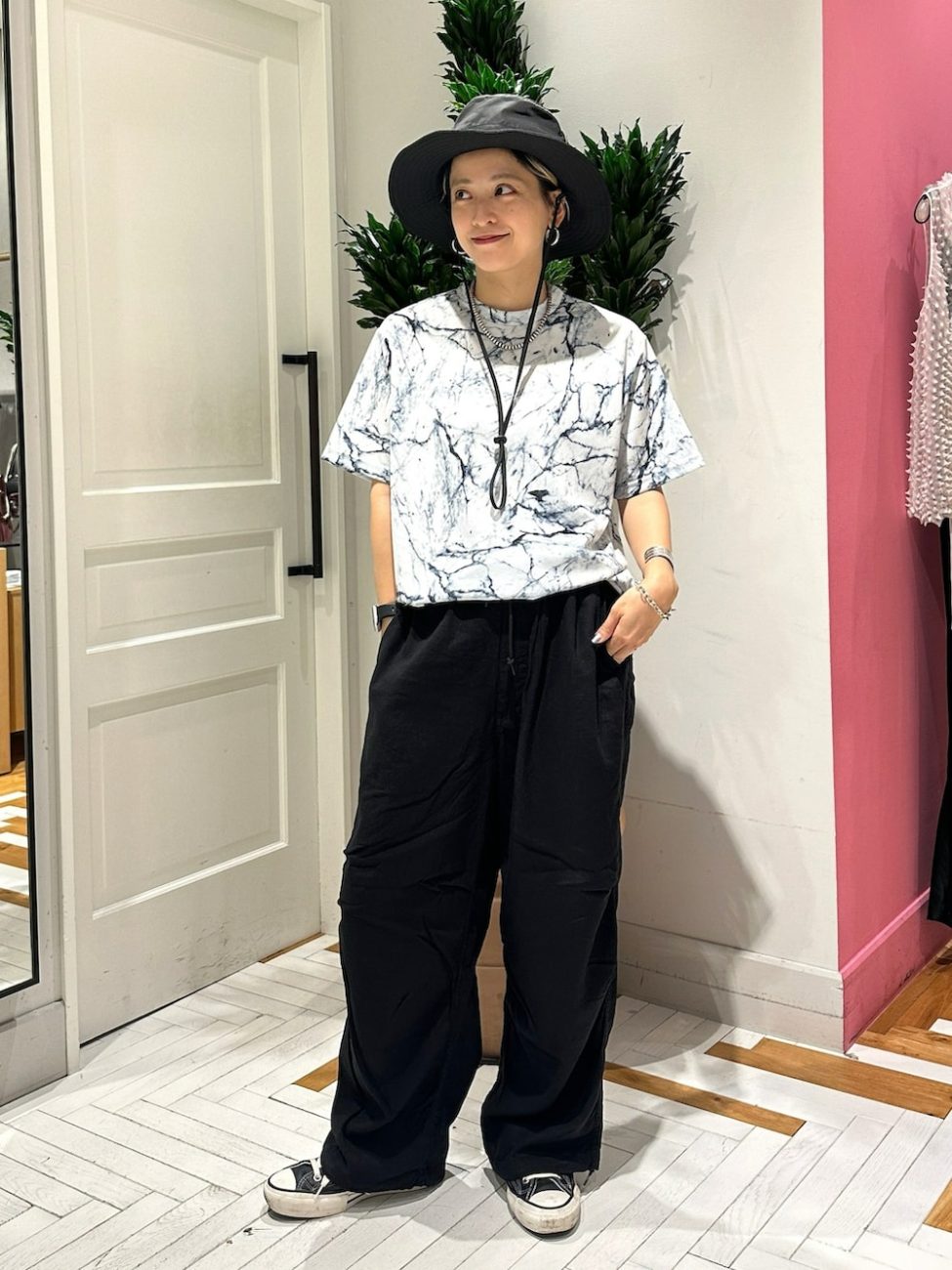 清涼感のあるTシャツで快適に