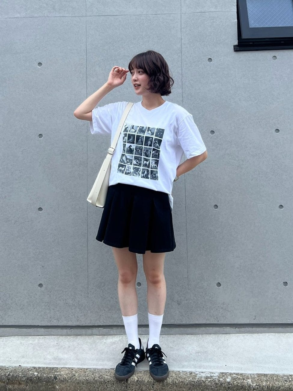 ▼プチプラコーデもさまになる