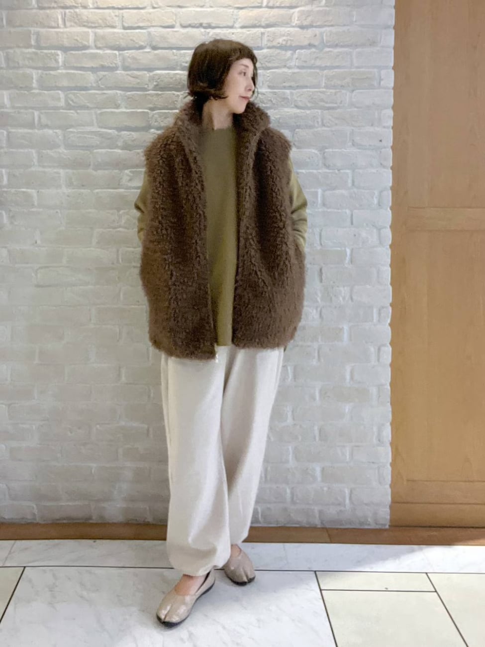 ▼抜け感たっぷりのオーバーシルエットでナチュラルに