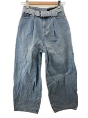 画像：ワイドデニム/26/コットン/BLU/CLG 259 928 471 878