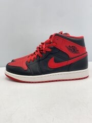 画像：AIR JORDAN 1 MID_エア ジョーダン 1 ミッド/28cm/RED